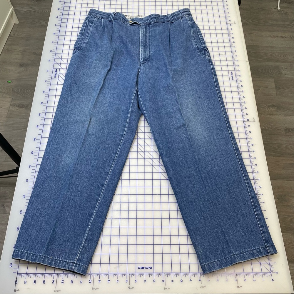 Relaxed Blue Denim Jeans for Men